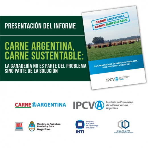 Se presentó el informe “Carne Argentina, Carne Sustentable...